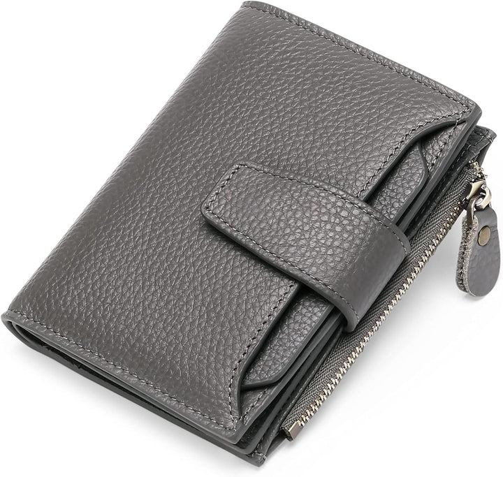 Noxord | Compact Genuine Leather RFID Blocking Multi-Functional Wallet