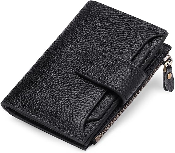 Noxord | Compact Genuine Leather RFID Blocking Multi-Functional Wallet