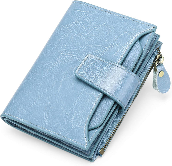 Noxord | Compact Genuine Leather RFID Blocking Multi-Functional Wallet