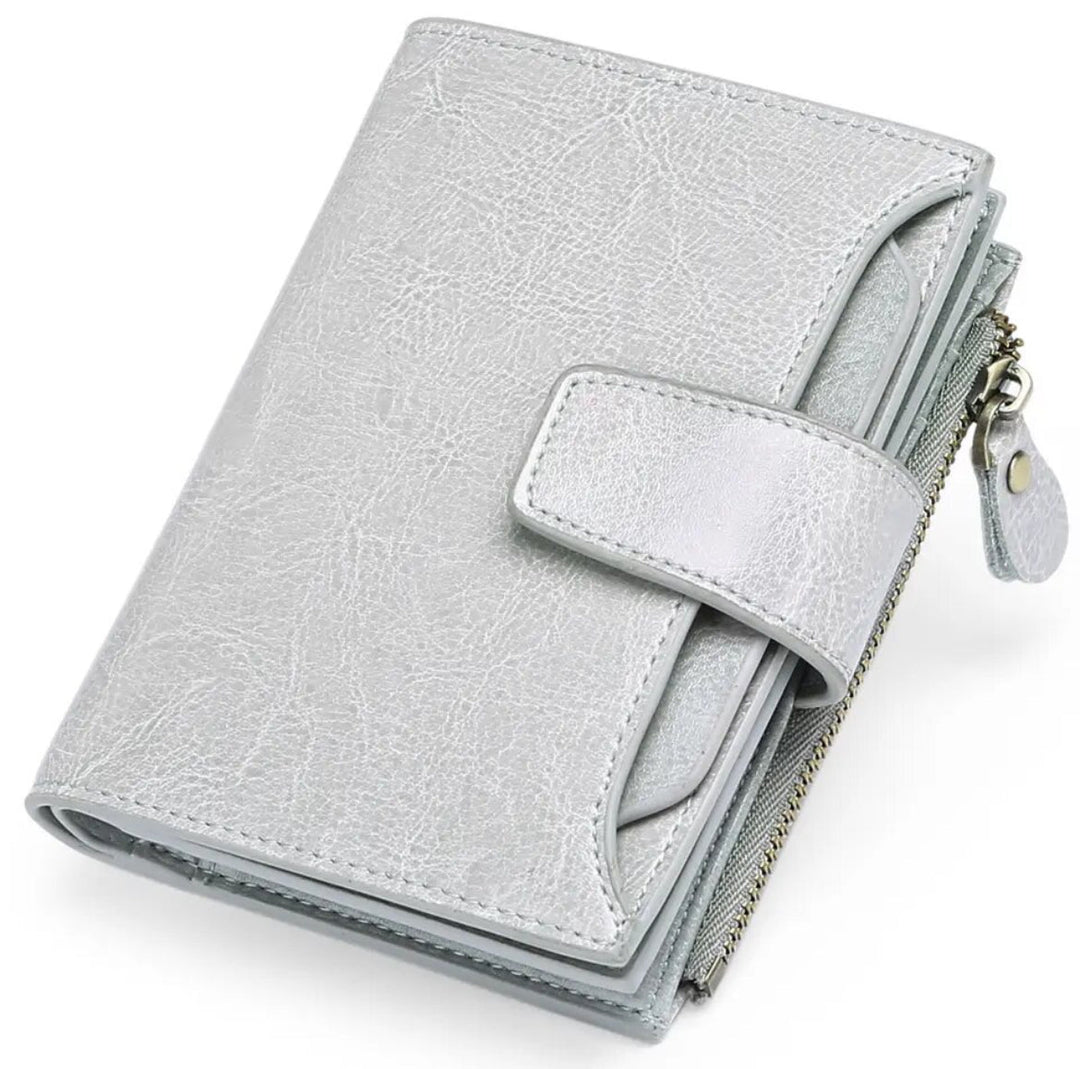 Noxord | Compact Genuine Leather RFID Blocking Multi-Functional Wallet