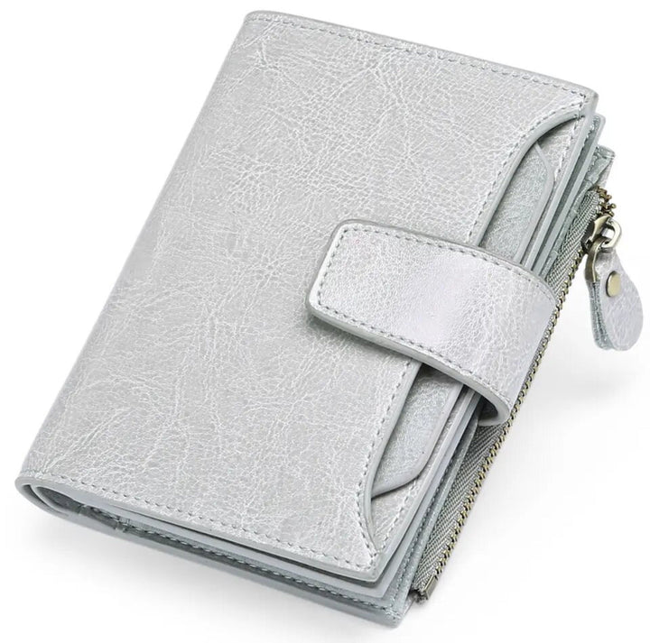 Noxord | Compact Genuine Leather RFID Blocking Multi-Functional Wallet
