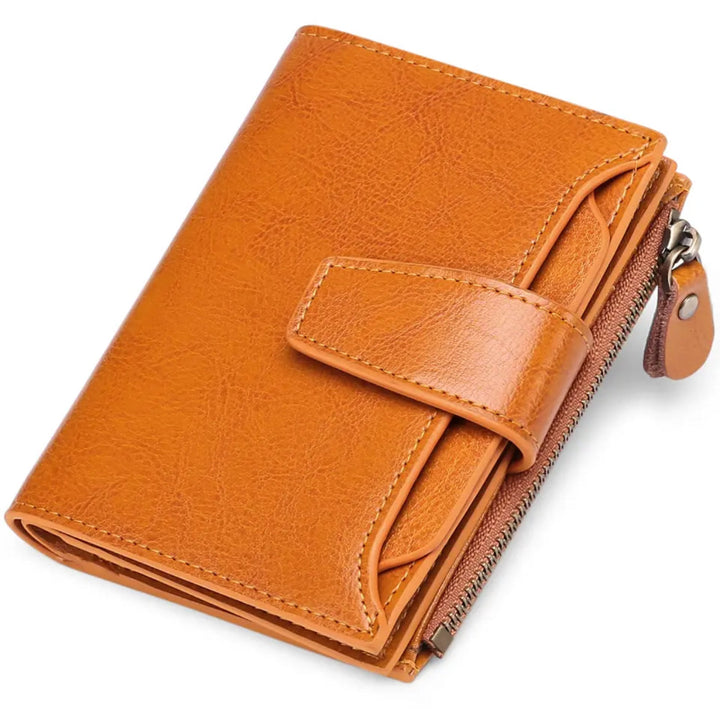 Noxord | Compact Genuine Leather RFID Blocking Multi-Functional Wallet