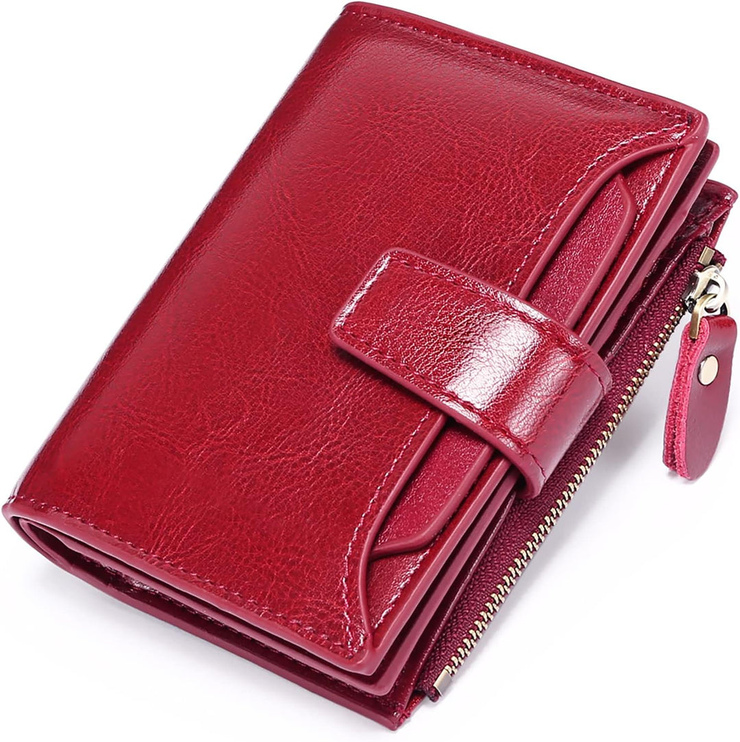 Noxord | Compact Genuine Leather RFID Blocking Multi-Functional Wallet