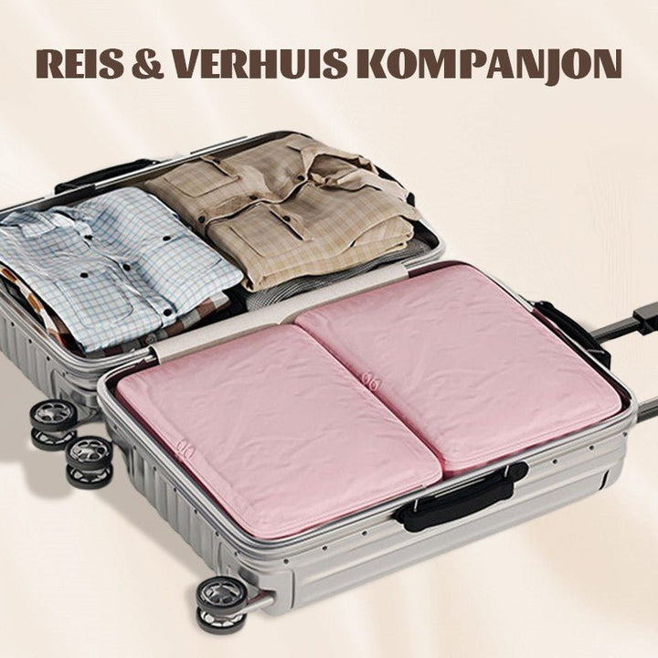 Kalsten | Compression Max Storage Bags – Space Saving for Home and Travel – Vacuum-Free Compression – Waterproof Nylon – Durable and Lightweight