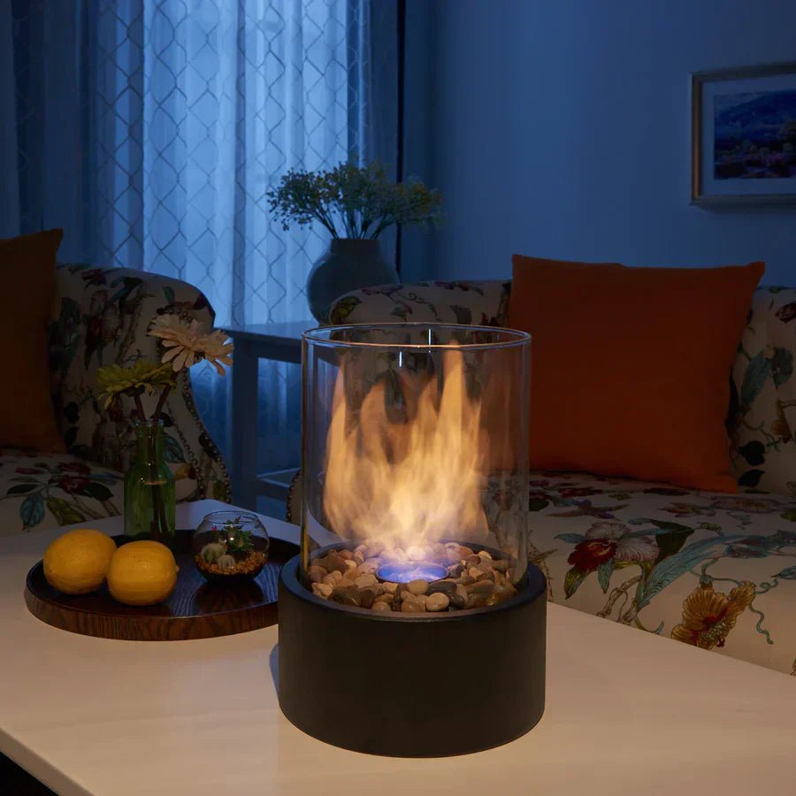 Kalsten | CosyFlame – Smoke-Free Table Fireplace with Real Flames & Scandinavian Design