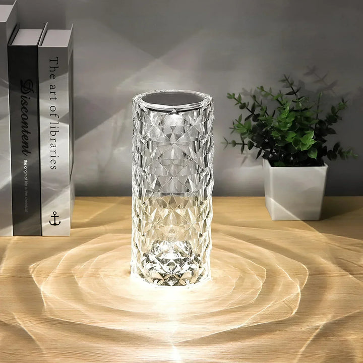 Crystal Table Lamp with Touch Control - Aurora | Kalsten