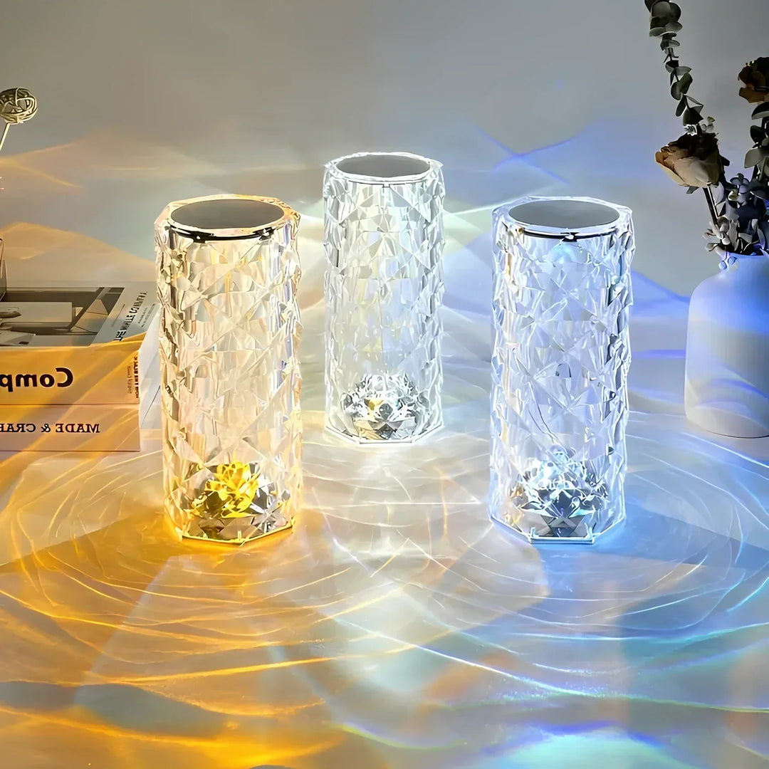 Kalsten | Crystal Table Lamp with Touch Control - Aurora