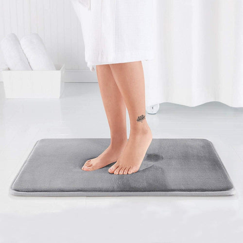 Plush Microfiber Non-Slip Bath Mat Noxord