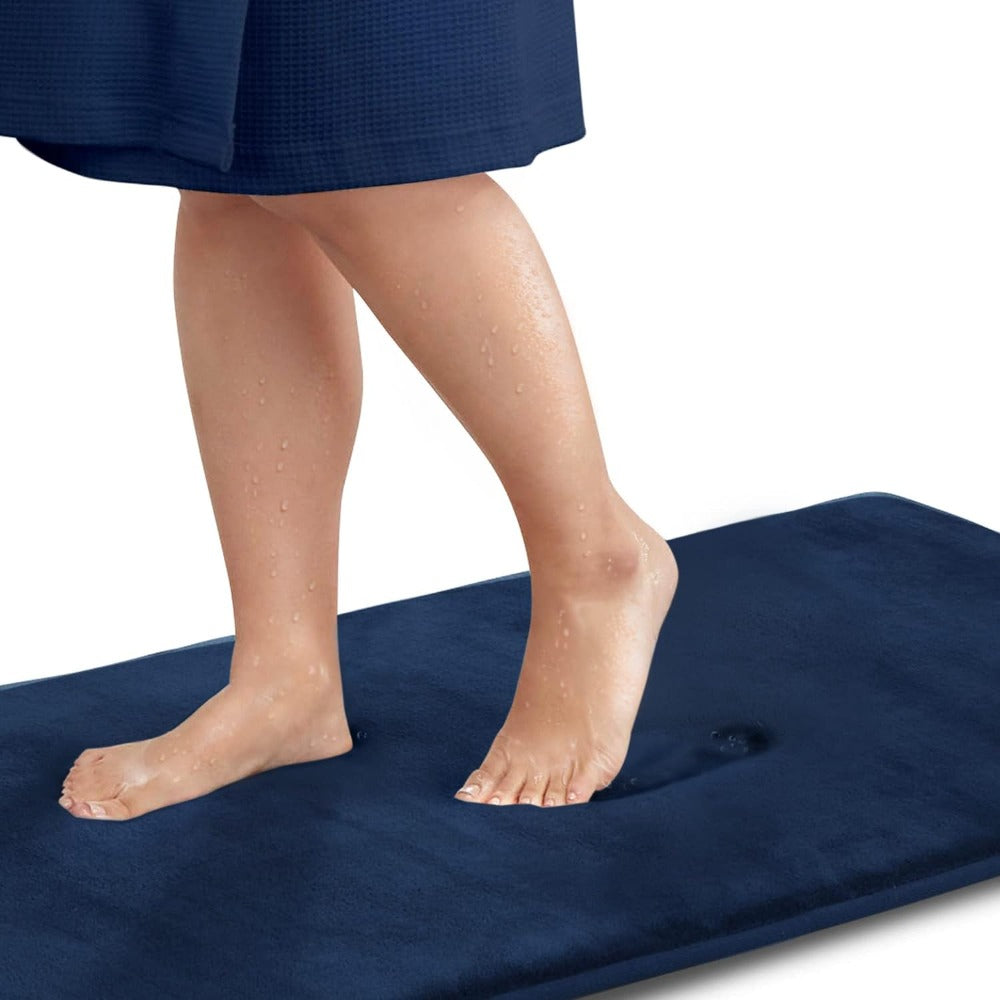 Plush Microfiber Non-Slip Bath Mat Noxord
