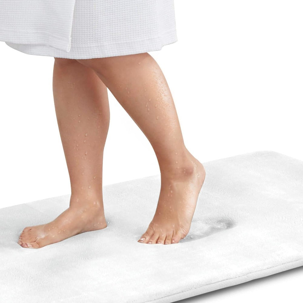 Plush Microfiber Non-Slip Bath Mat Noxord