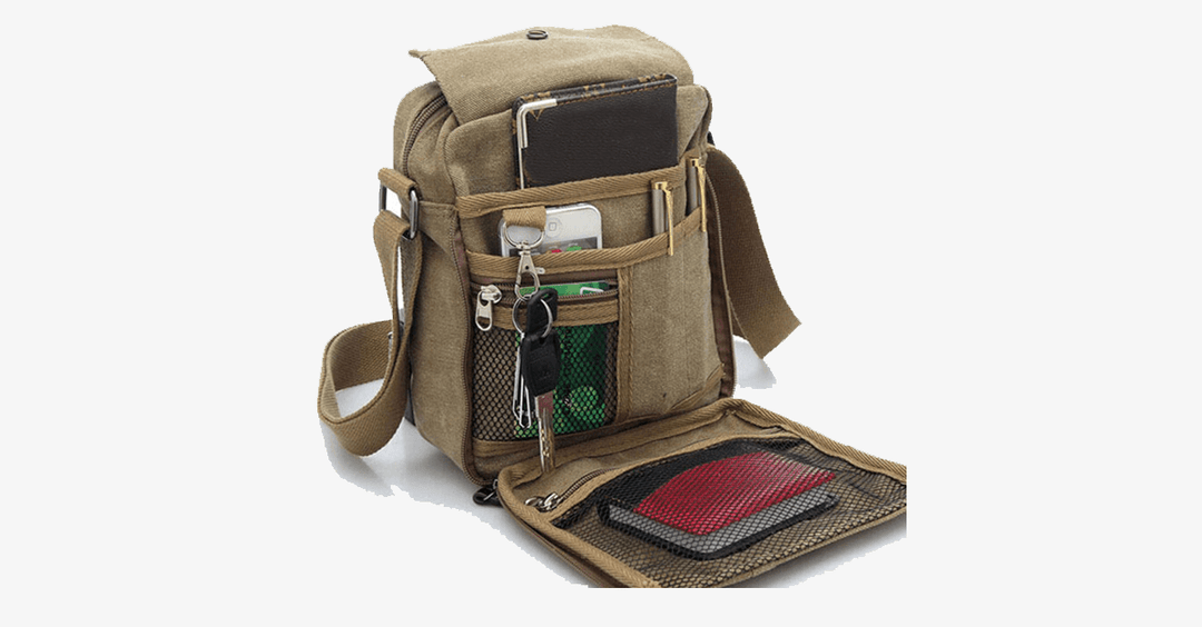 Kalsten | Stylish Men's Canvas Shoulder Bag