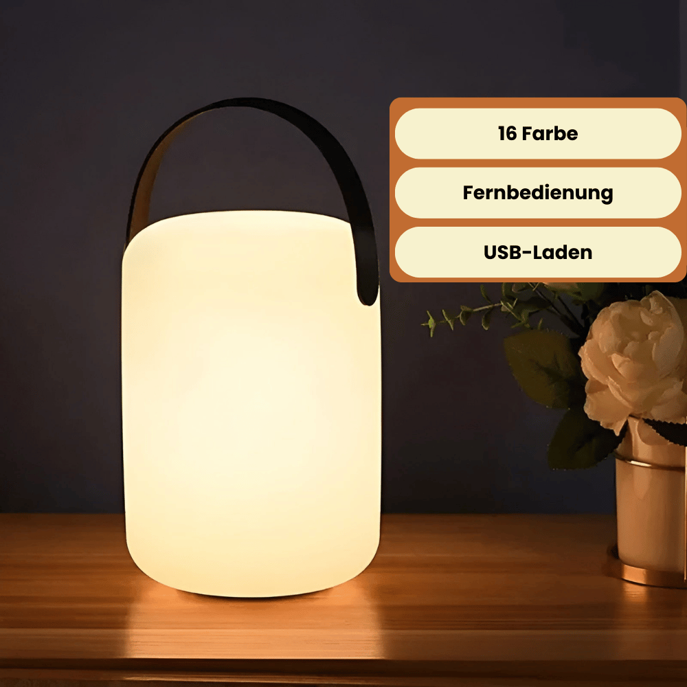 Wireless LED Table Lamp – Portable & Waterproof with Remote Control | For Garden, Balcony & Living Room | Kalsten
