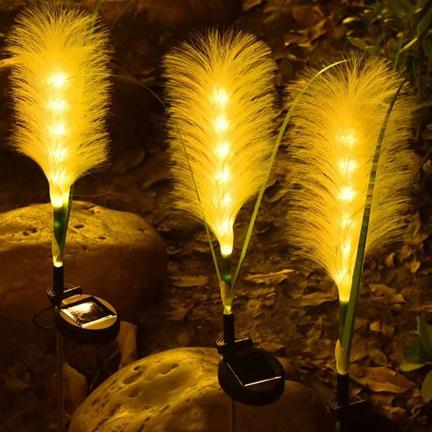 Solar-powered LED garden torch – Decorative outdoor light for pathways and gardens | Kalsten