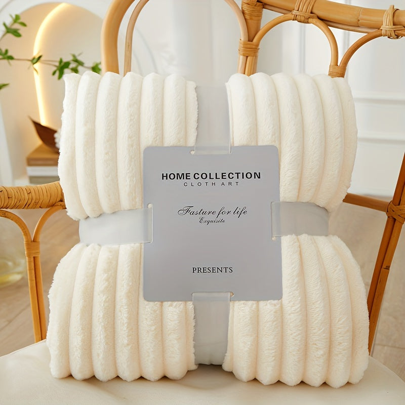 Luxury Flannel Polyester Blanket – Ultimate Comfort & Warmth Noxord