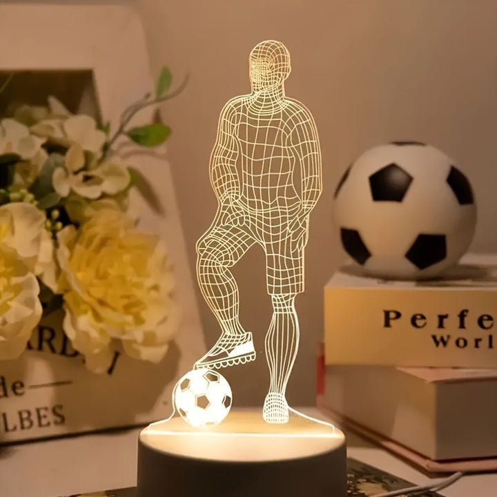 SportGlow Lamp - 3D Football Illusion Table Lamp Kalsten