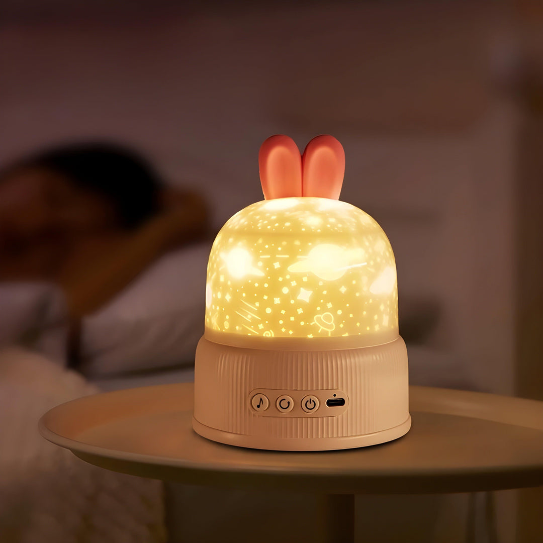 BunnyBeam Light - Casual Cute Rabbit Projector Night Light for Kids | Kalsten