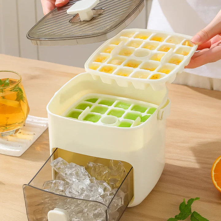FreezeNinja — Perfect ice cubes at the push of a button for stress-free refreshment and impeccable freshness! | Kalsten