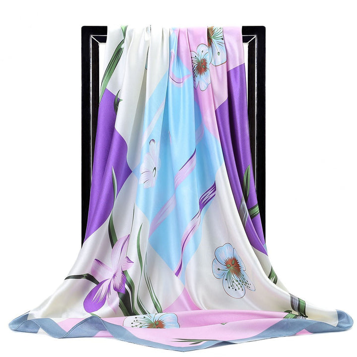 Kalsten | Large square scarf Simulation silk scarf All-match scarf Scarf