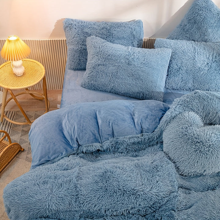 Luxurious Velvet Duvet Cover Set for Ultimate Comfort Noxord