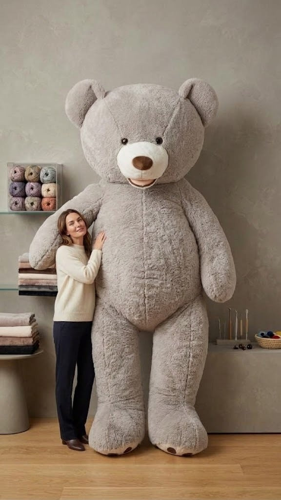 Giant Plush Teddy Bear