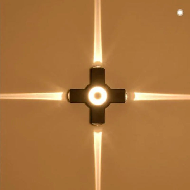 Modern Acrylic Outdoor LED Wall Lamp Noxord