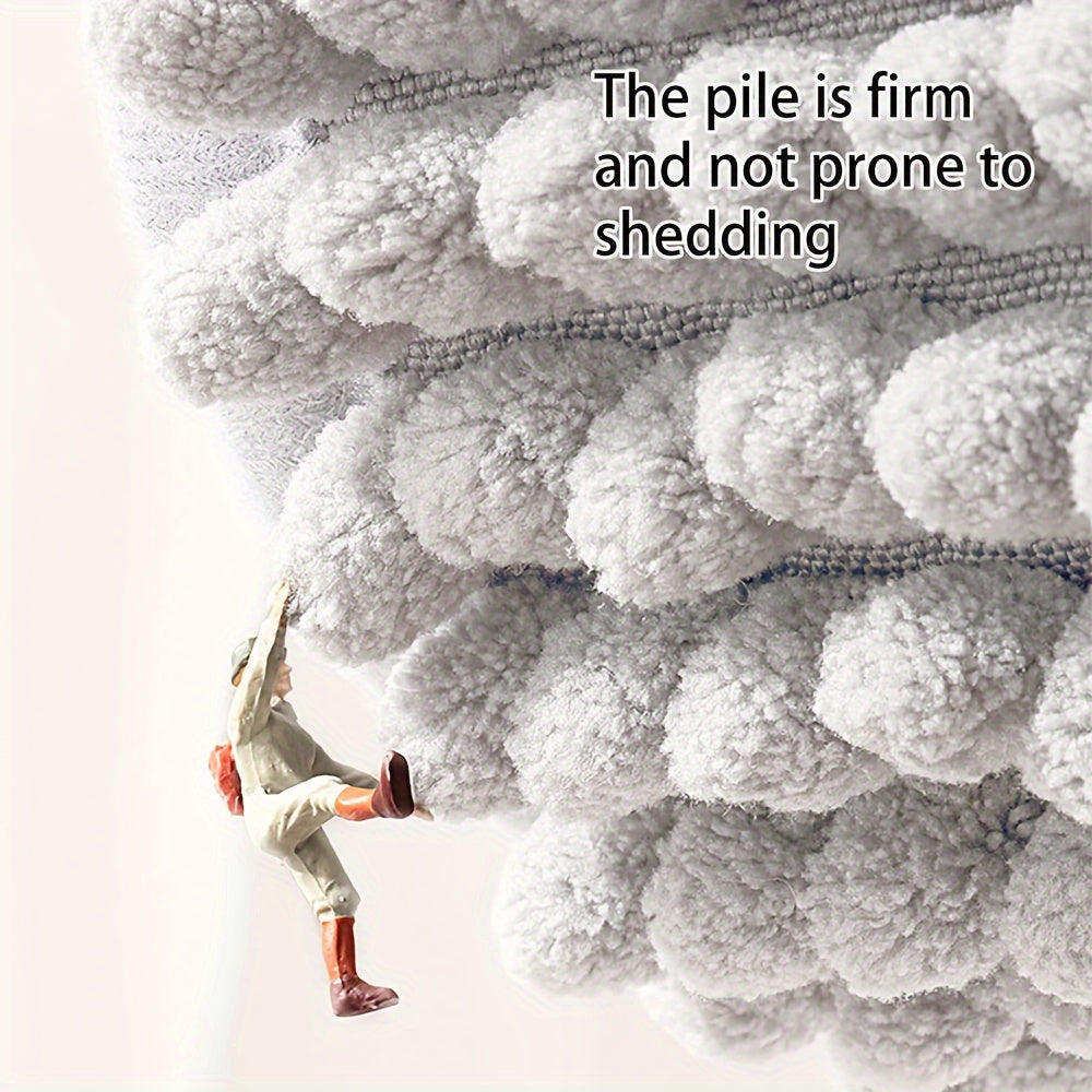 Kalsten | Corner Bath Mat Lunava | L-Shape for Shower & Corner | Non-Slip & Soft | 40x40x80 cm