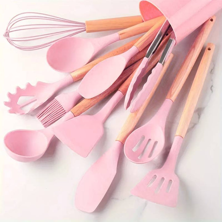 Kalsten | Silicone Kitchen Tools Set – Heat Resistant and Scratch Resistant