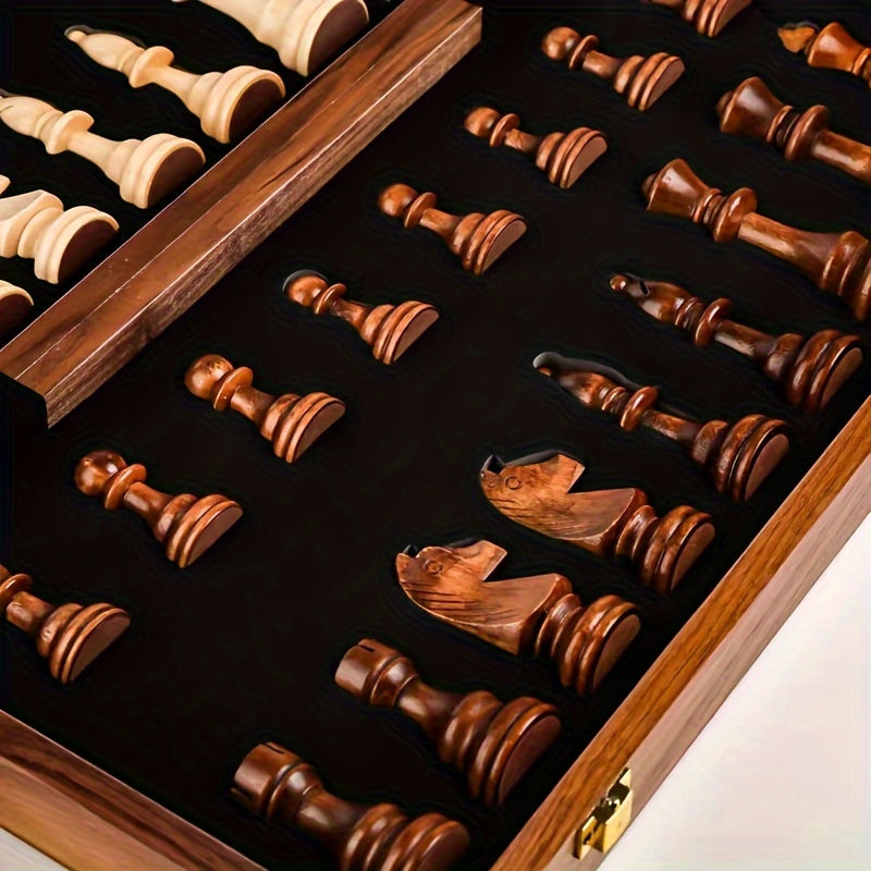 Tournament Chess Set with Handmade Pieces
