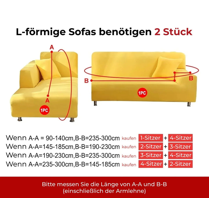 Kalsten | SofaGuard™ | Elastic Velvet Sofa Cover that Saves You Money