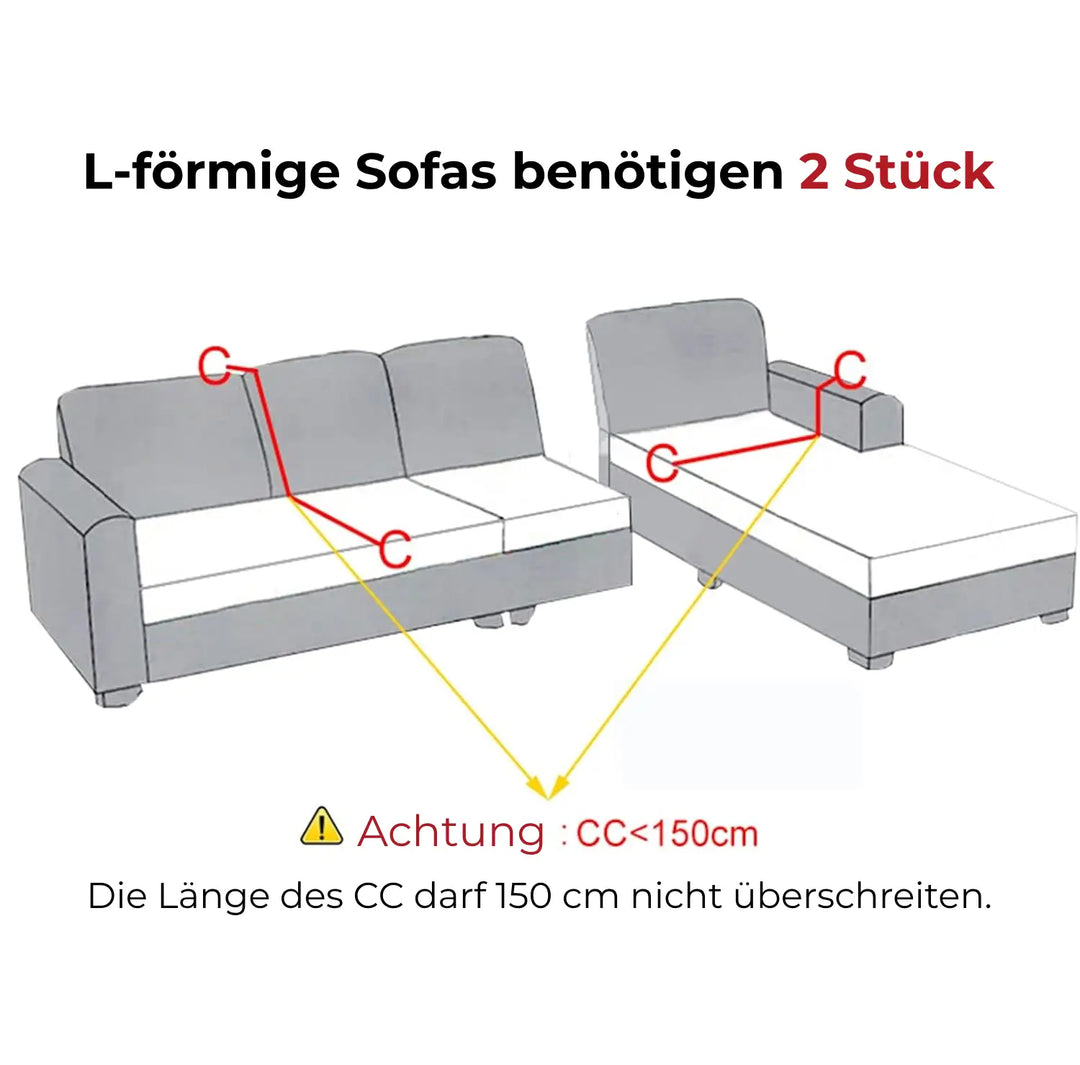 Elastic Velvet Sofa Cover