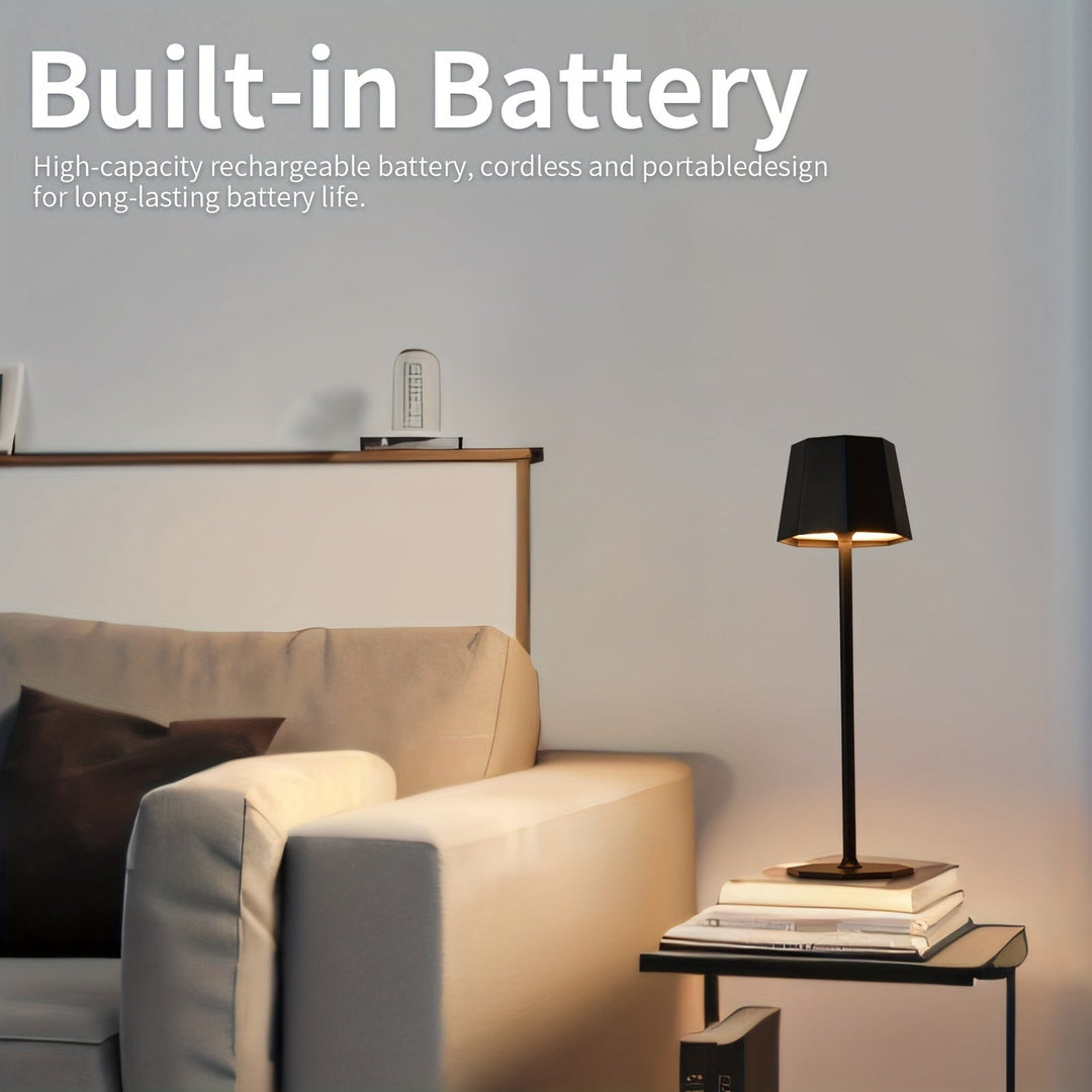 DuoGlow | Battery-Powered 2-Piece Set Cordless Table Lamp Noxord