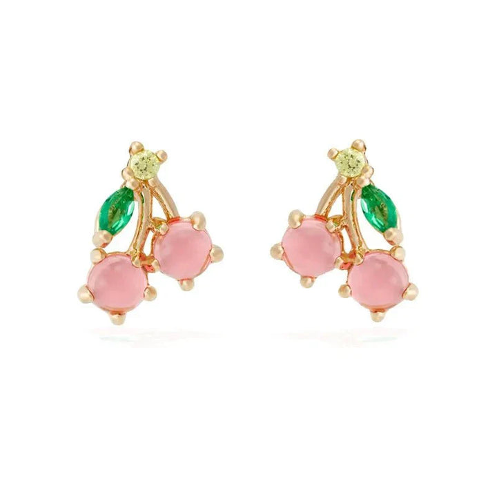 Kalsten | Dainty Fruit Hoop & Stud Earrings