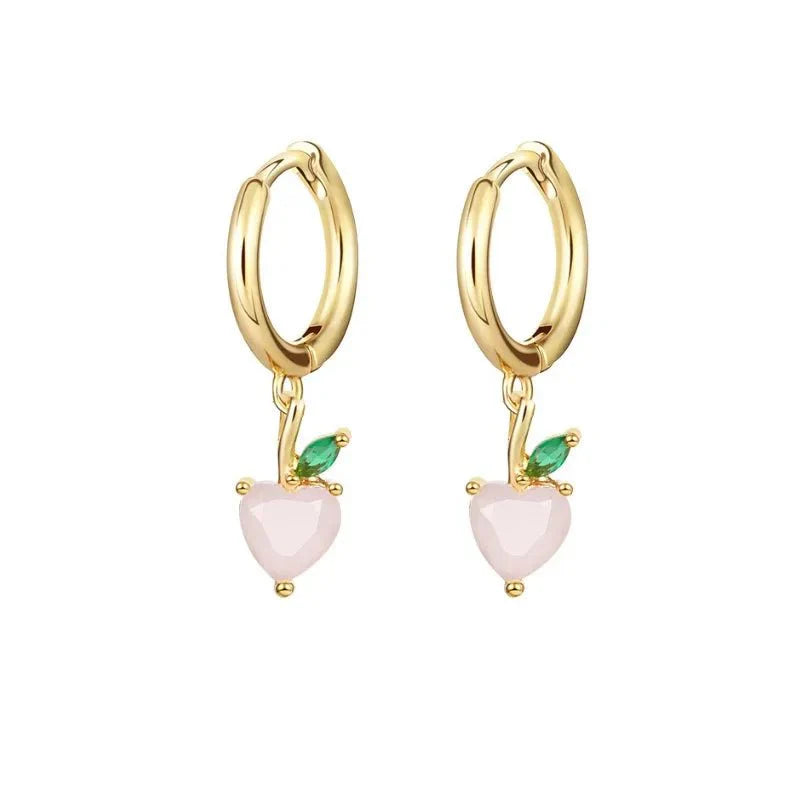 Kalsten | Dainty Fruit Hoop & Stud Earrings