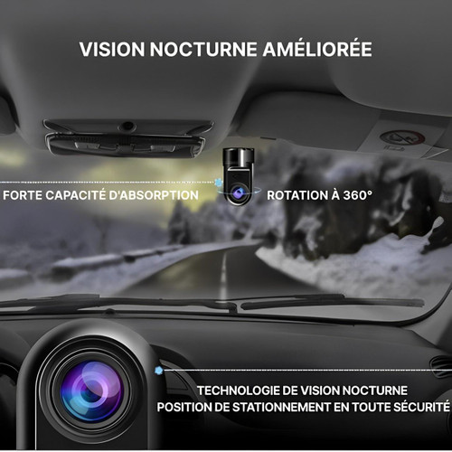 RoadGuard Smart Dashcam – With Parking Monitoring, ADAS and GPS Tracking | Kalsten