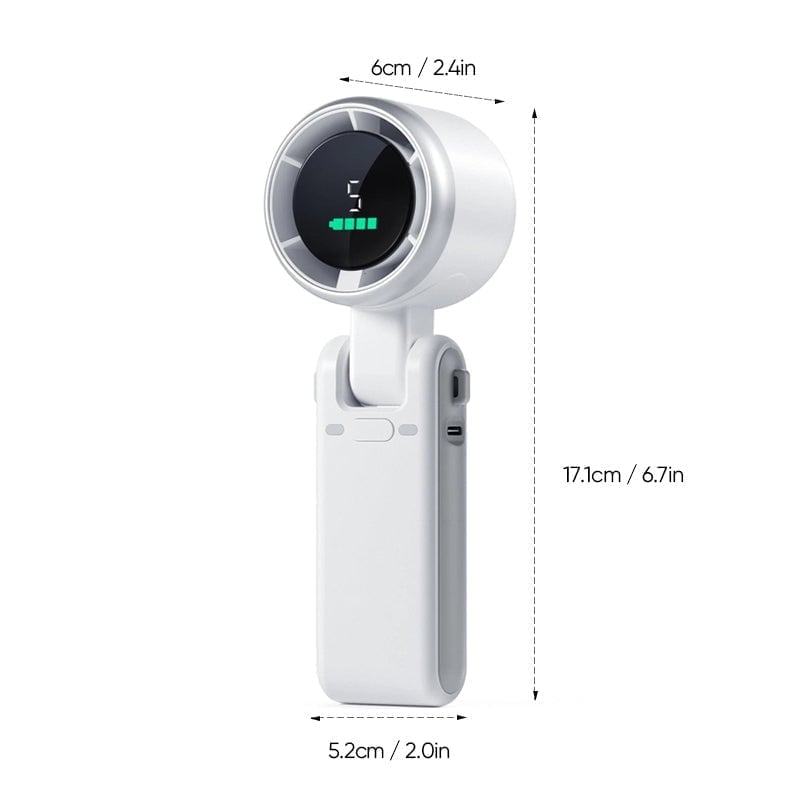 Rechargeable Handheld High Speed Fan | Kalsten