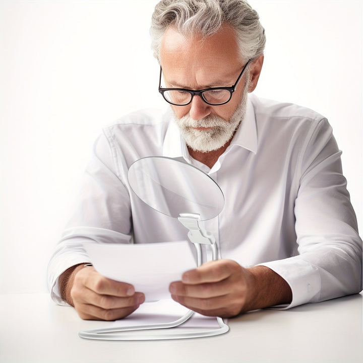 5x Hands-Free Neck Magnifier