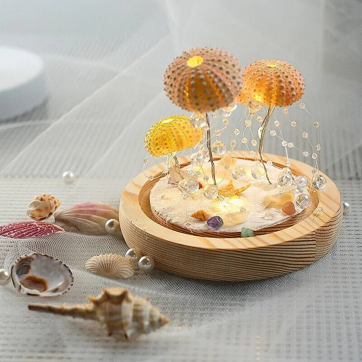 Kalsten | LumiCraft – Unique DIY table lamp with natural sea shell for a cozy décor