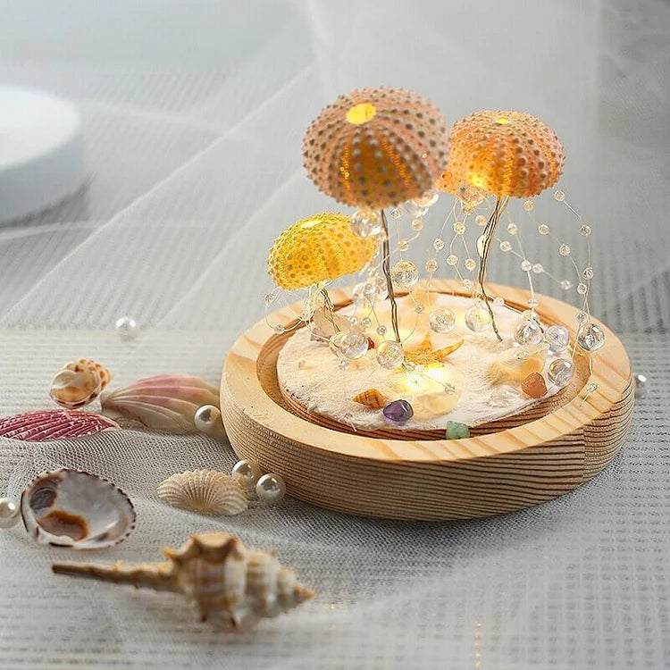 LumiCraft – Unique DIY table lamp with natural sea shell for a cozy décor | Kalsten