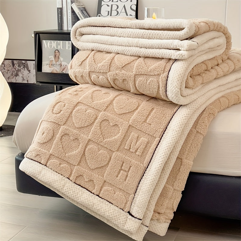 Stylish Coral Fleece Blanket for Ultimate Comfort Noxord