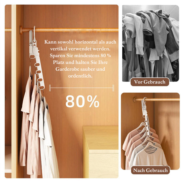 Portable foldable travel clothes hanger | Kalsten