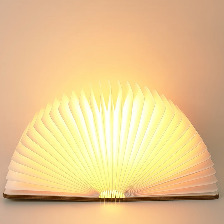📖 Wooden Book Lamp - For Desk Study Gift Decoration Light | Noxord