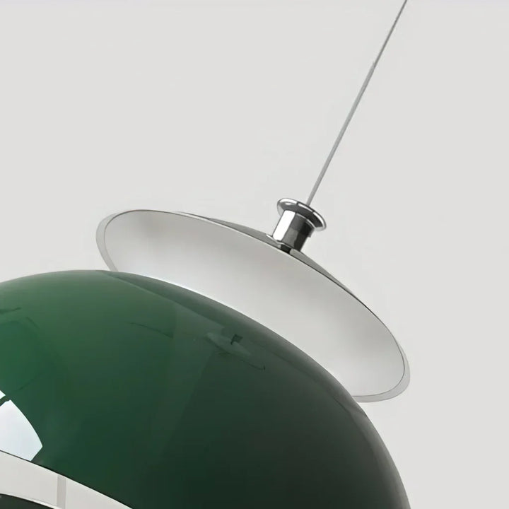 Pendant Light Metal 10 in Spherical Adjustable Living Room Dining Area Modern Chandelier Industrial Style LED Ceiling Fixture | Kalsten