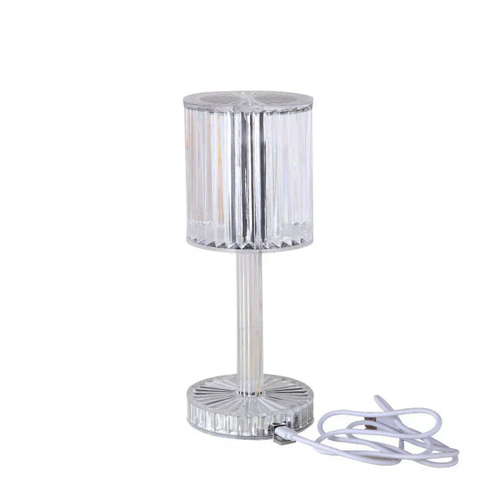 Dimmable Crystal Table Lamp with Modern Lighting - Seraphine | Noxord