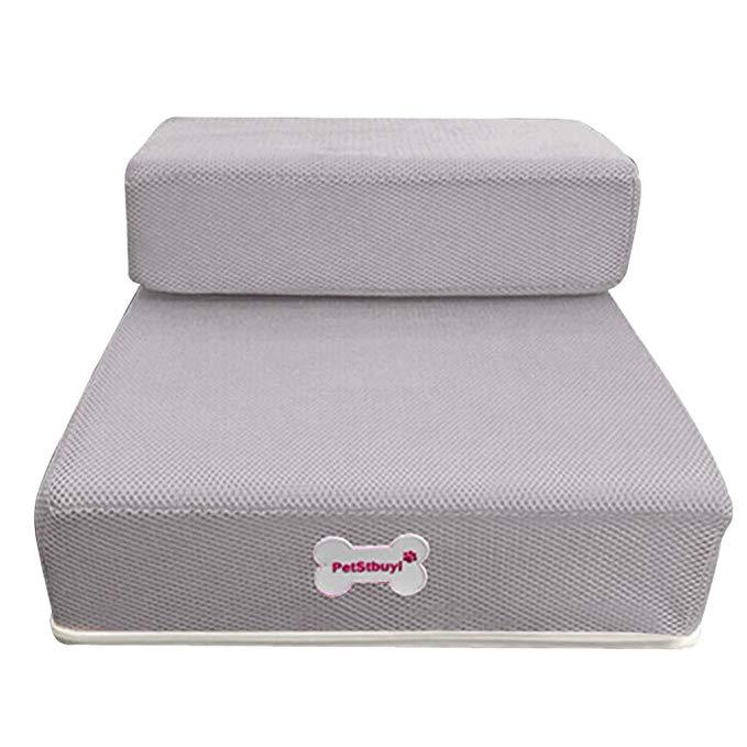 Kalsten | HOPHAVEN – Soft Foam Pet Stairs for Safe Couch & Bed Access