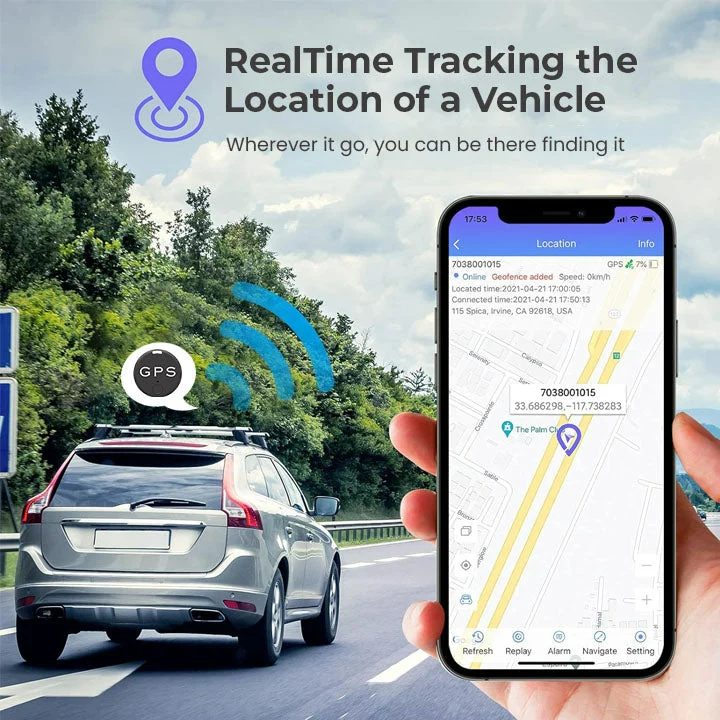 MicroMag Mini Magnetic GPS Tracker