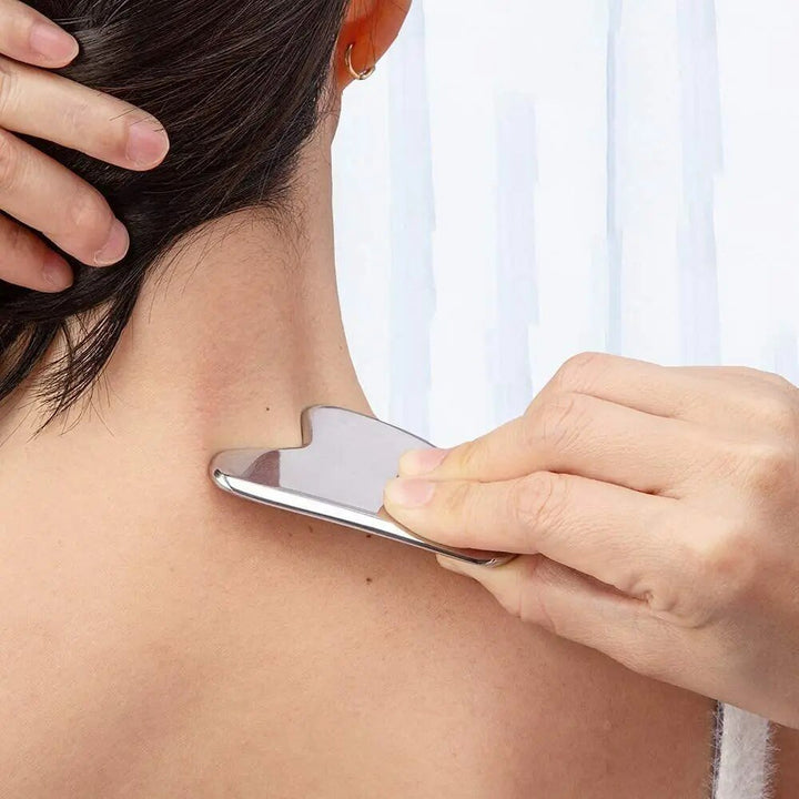 Sculpt - Goodbye Tensions - Wrinkles Removed - Gua Sha Made of Stainless Steel | Kalsten