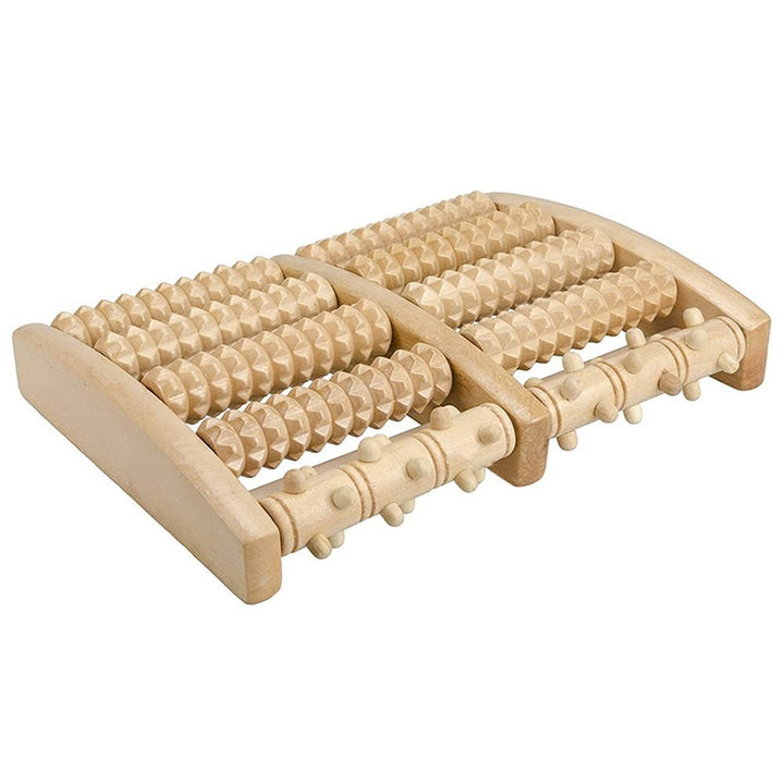 Foot massage board made of wood – reflex zone massage | Kalsten