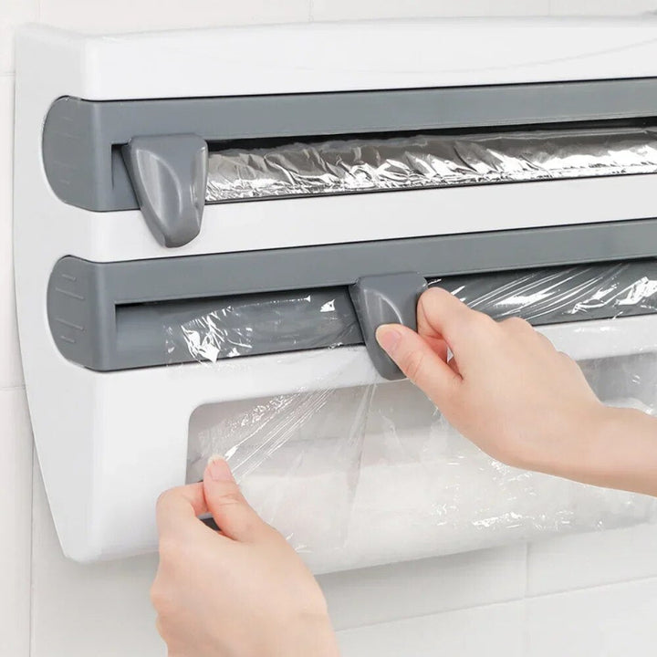 - Practical dispenser - cling film and kitchen roll - space-saving | Kalsten