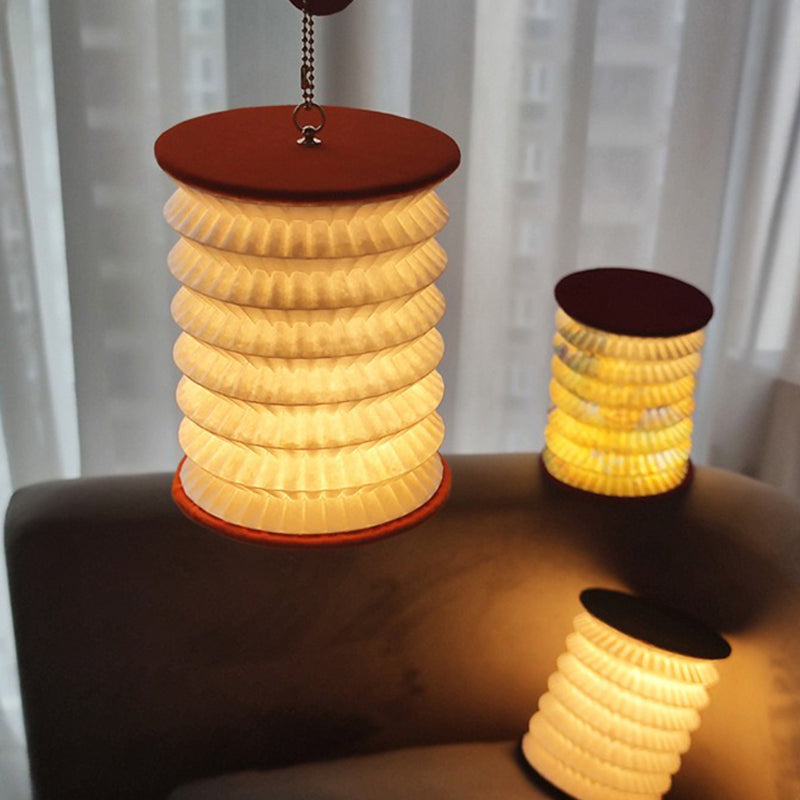 Foldable LED Lantern with Compact Design – Portable Decorative Lamp for Indoor and Outdoor Areas | Kalsten