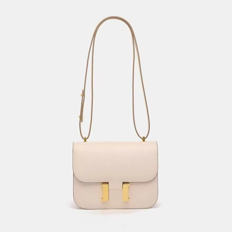 Kalsten | Small Shoulder Bag Square Pattern with Palm Leaf Design
